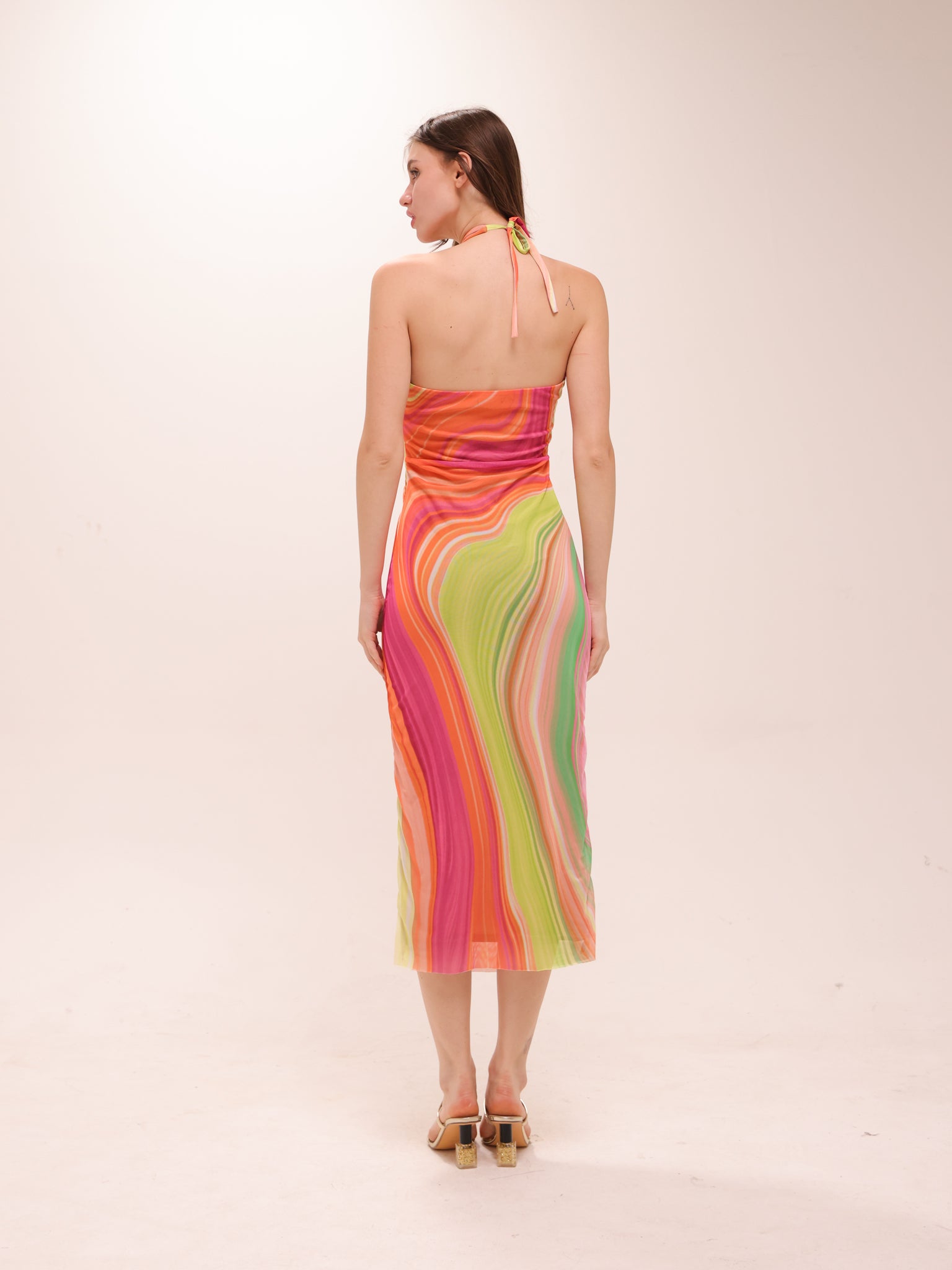 Tana Halter Midi Dress