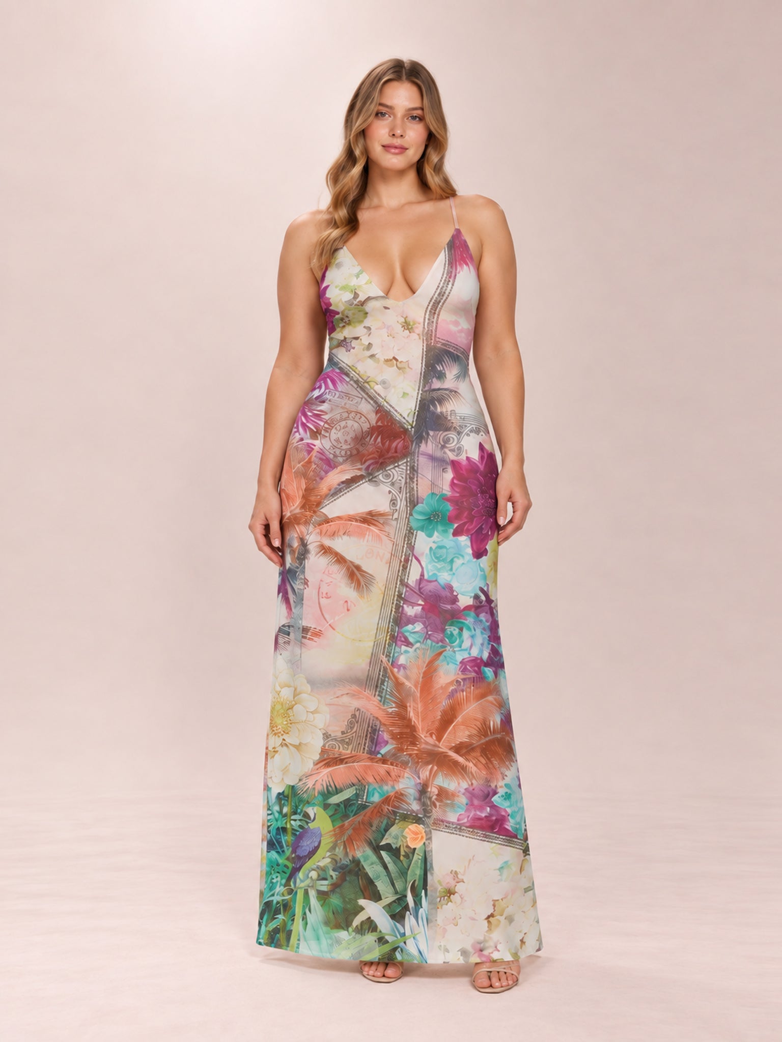 Romy Dress Vacation Tropic