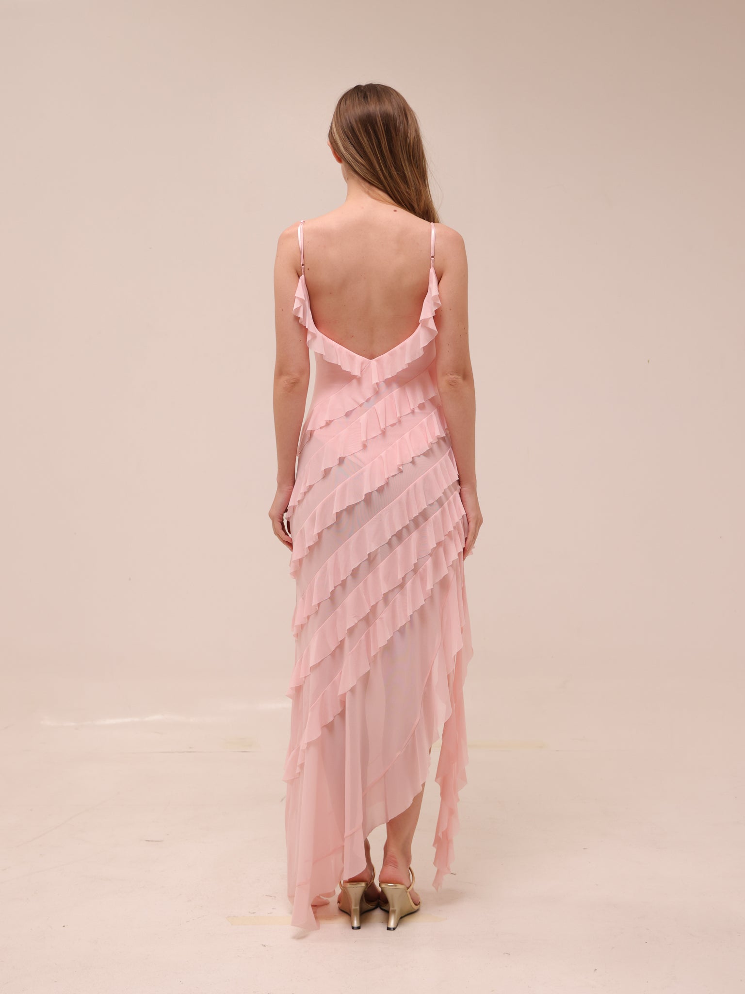 Vienna Tiered Ruffle Maxi Dress