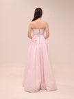 Splendour Flower Gown Pastel Pink