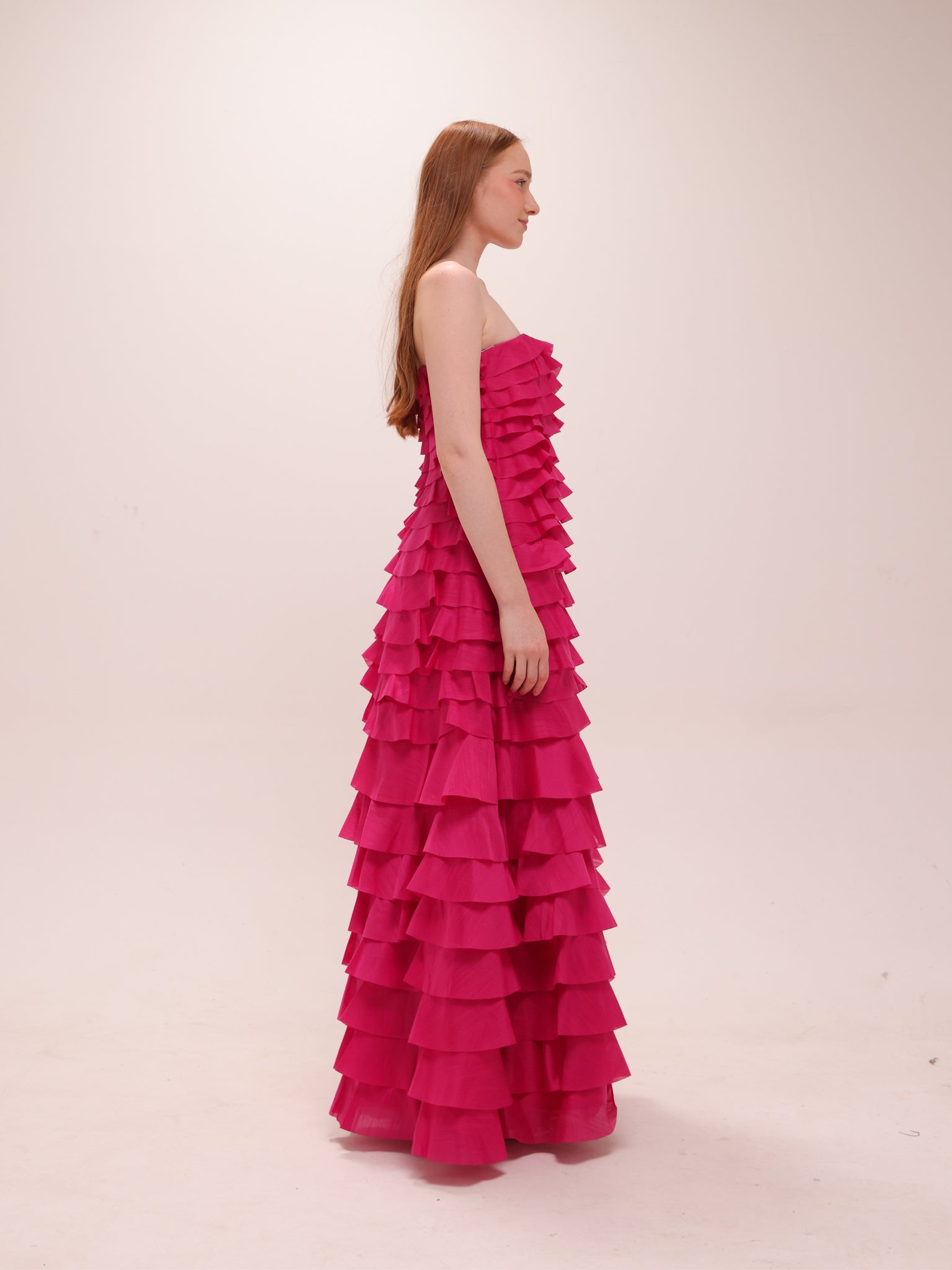 Fleur Pleated Gown