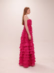 Fleur Pleated Gown