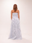 Allaire Gown in Pastel Blue