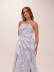 Allaire Gown in Pastel Blue