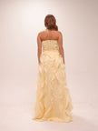 Allaire Gown in Butter Yellow