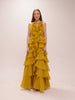 Cleo Gown in Chartreuse