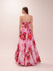 Behold Maxi Dress in Pink Boldly Blooming