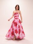 Behold Maxi Dress in Pink Boldly Blooming