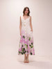 Eartha Midi Dress in Pink Hydrangea