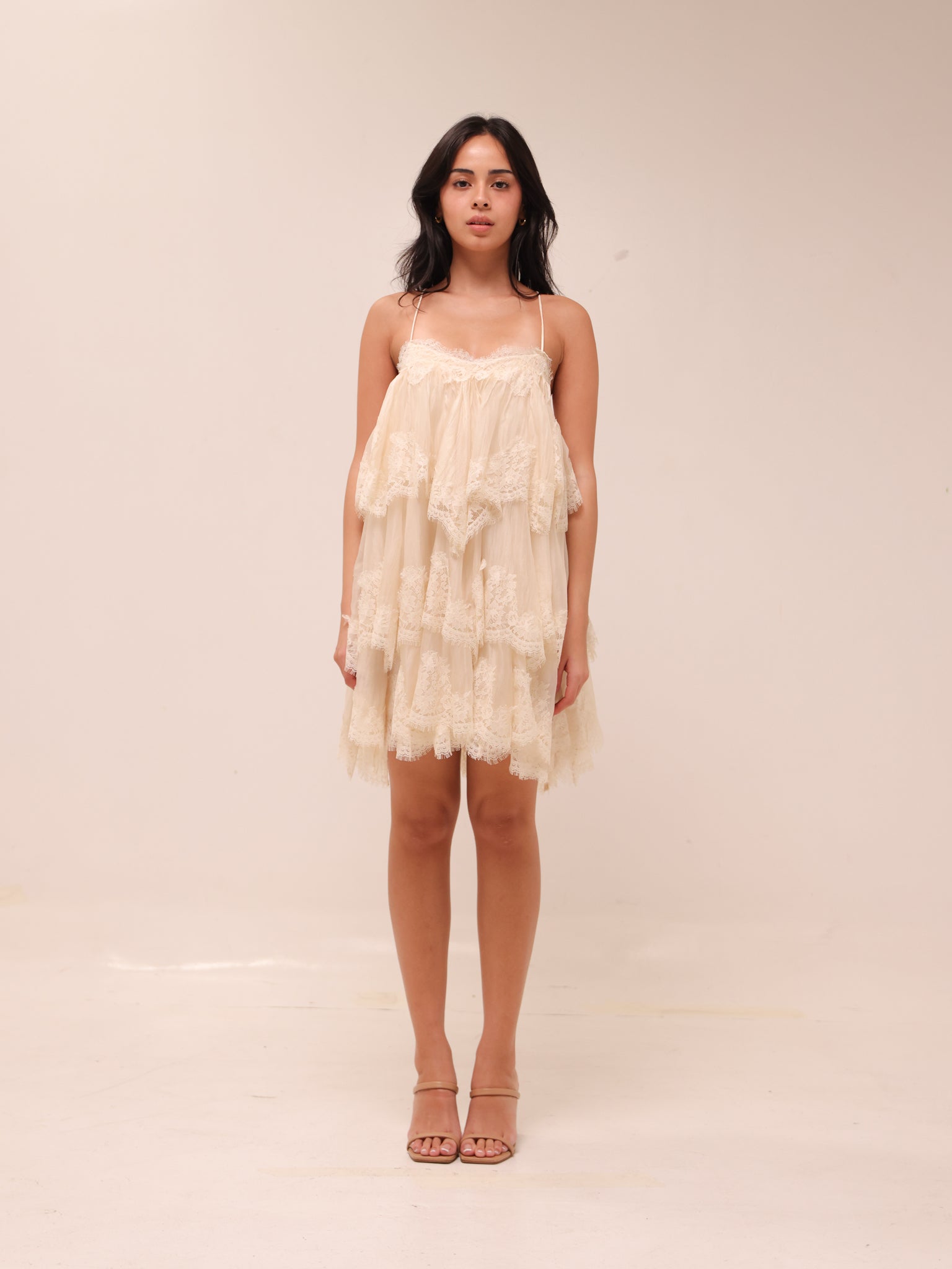 Ophelia Lace Mini Dress