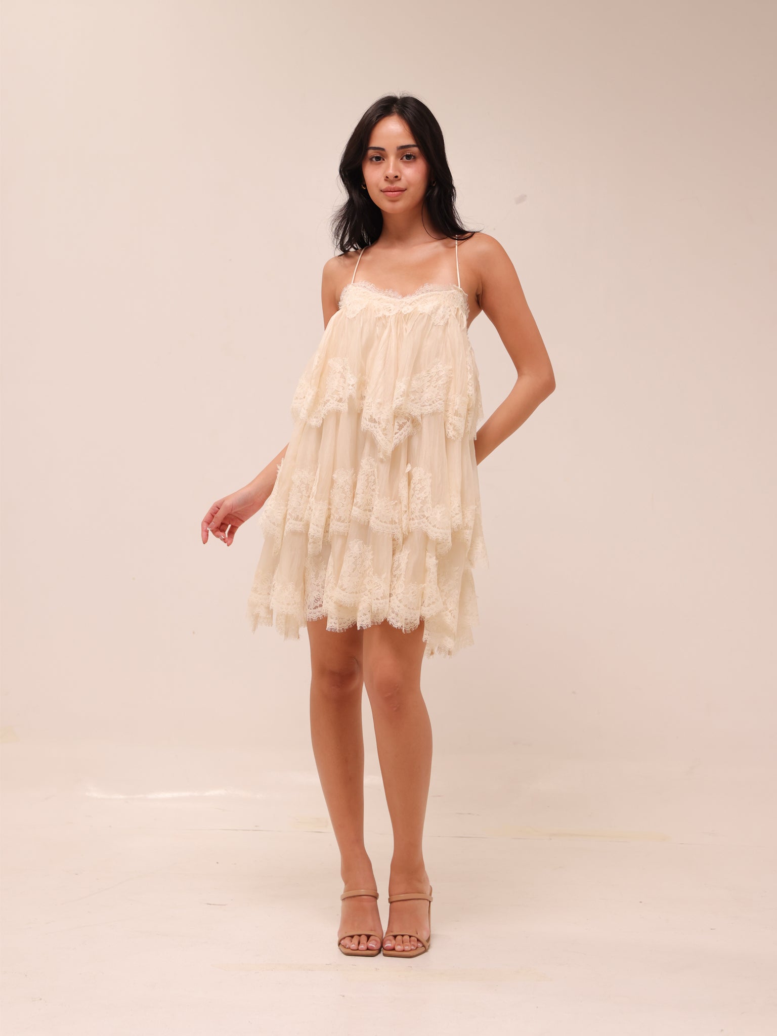 Ophelia Lace Mini Dress