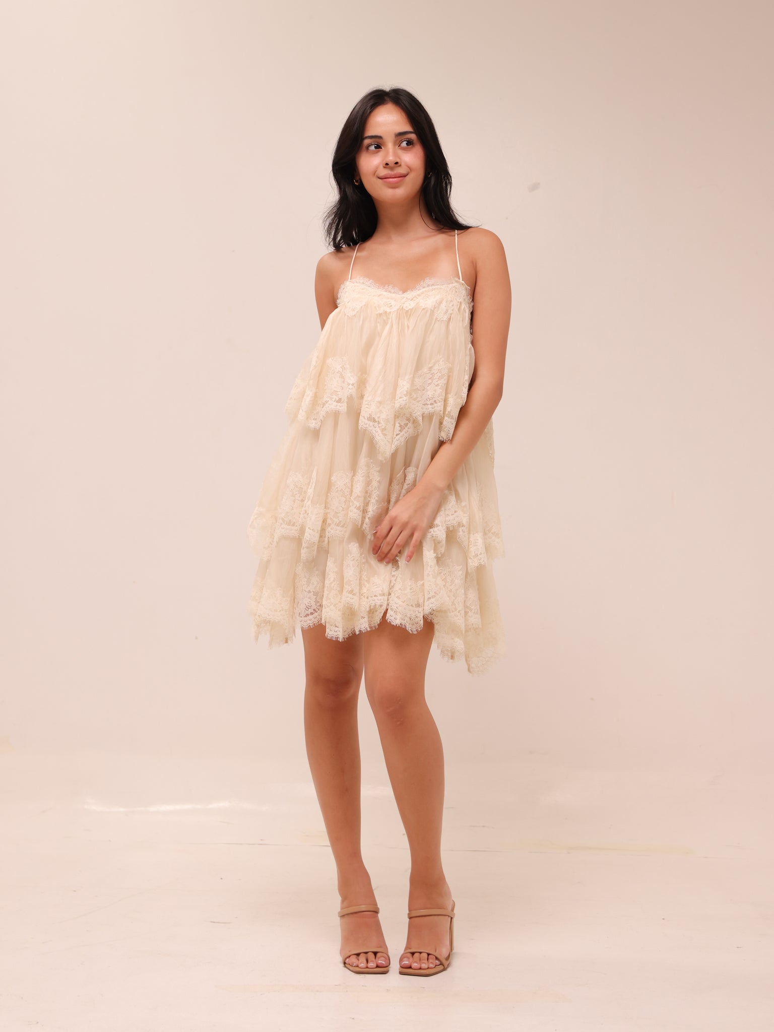 Ophelia Lace Mini Dress