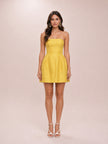 Baret Strapless Mini Dress