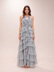 Cleo Gown in Duck Egg