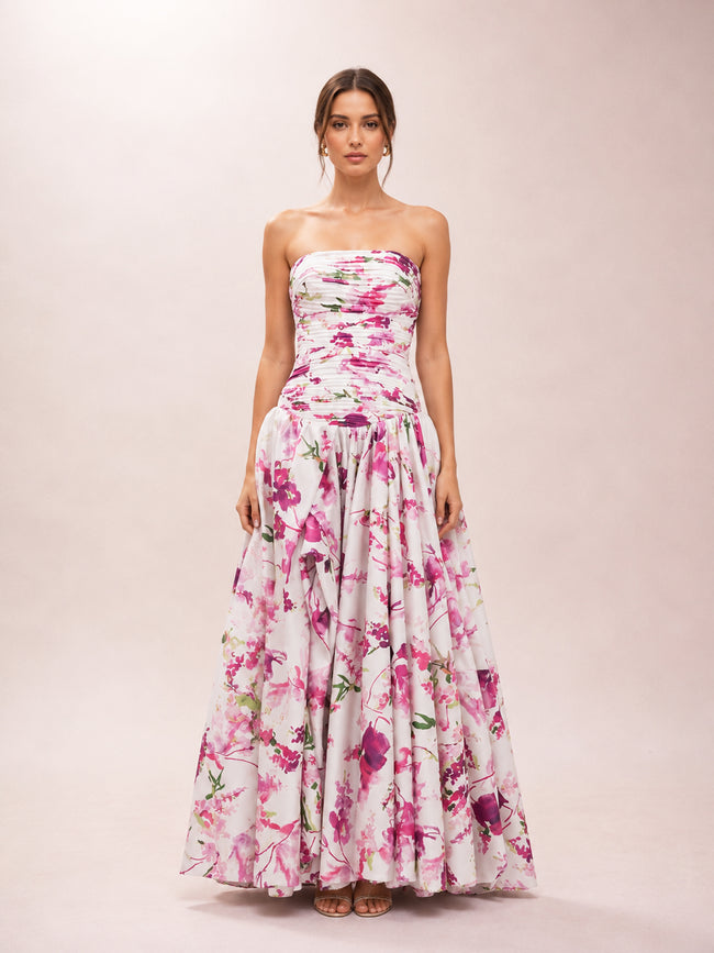 Behold Maxi Dress in Fresh Flora