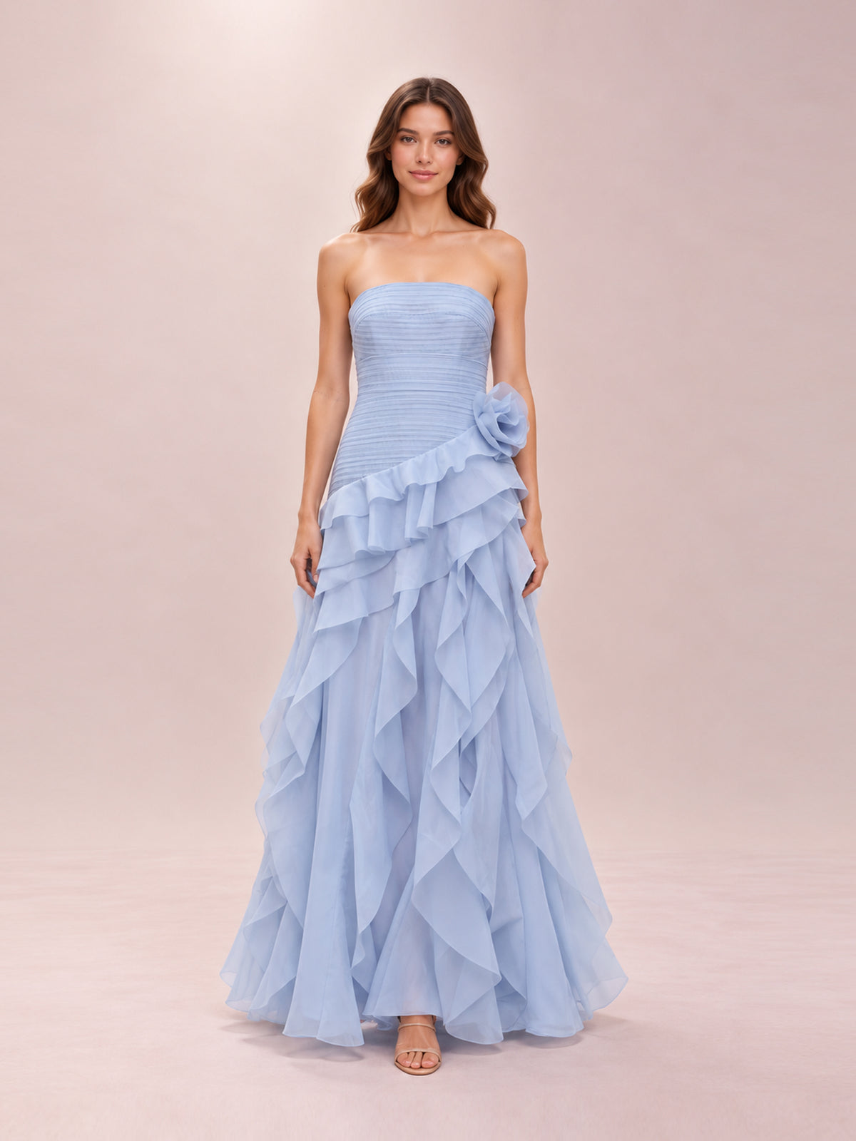 Canyon Gown in Cloud Blue