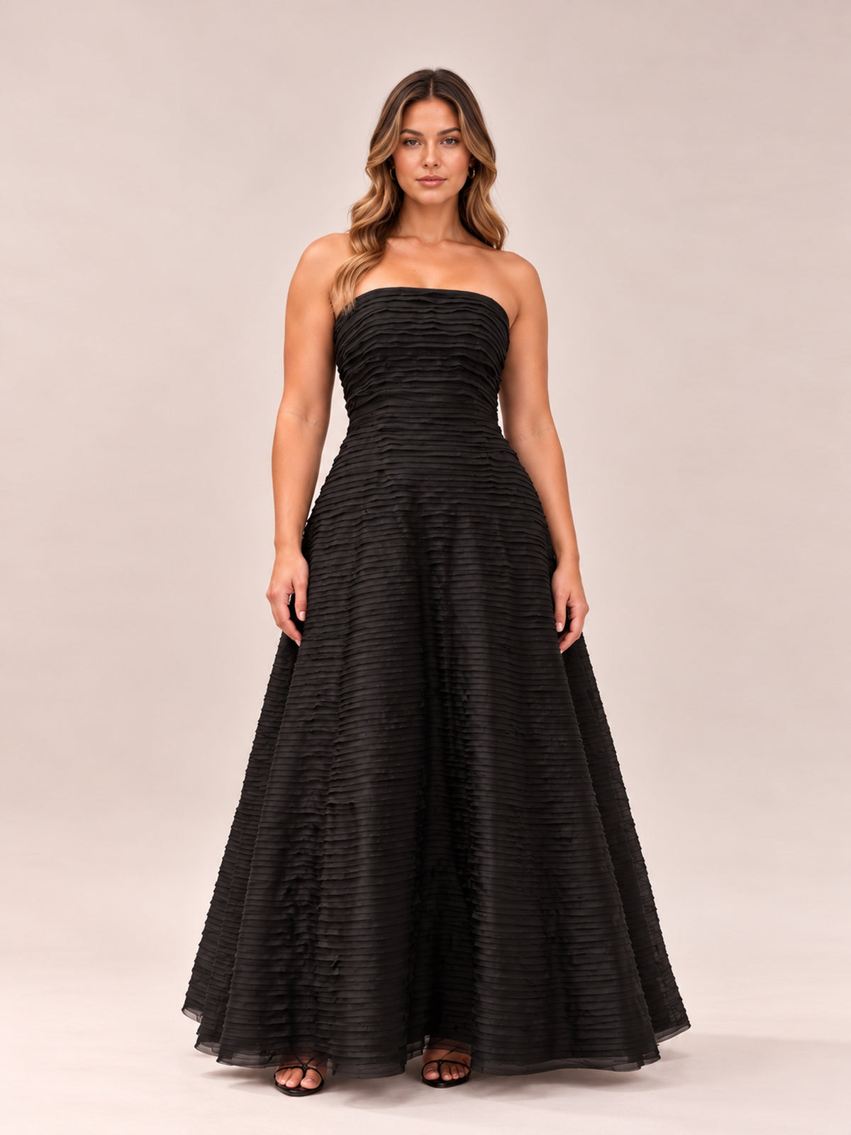 Soundscape Maxi Dress in Black