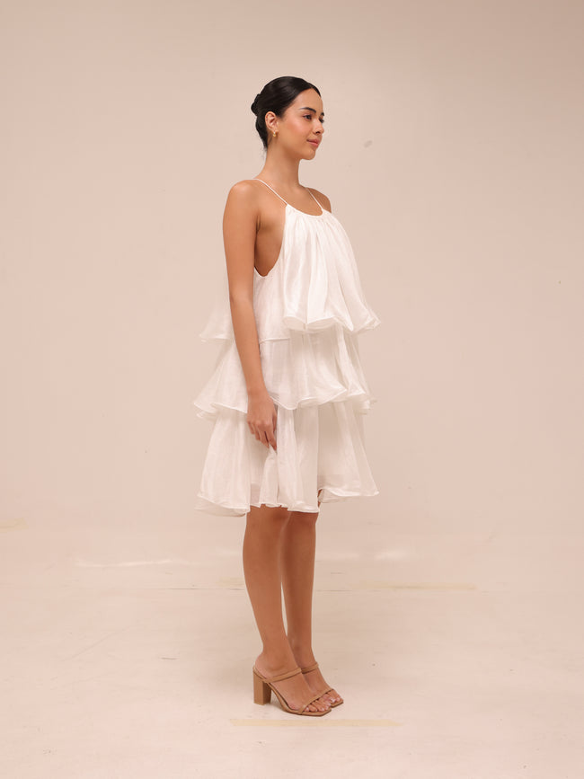 Claudia Tiered Mini Dress