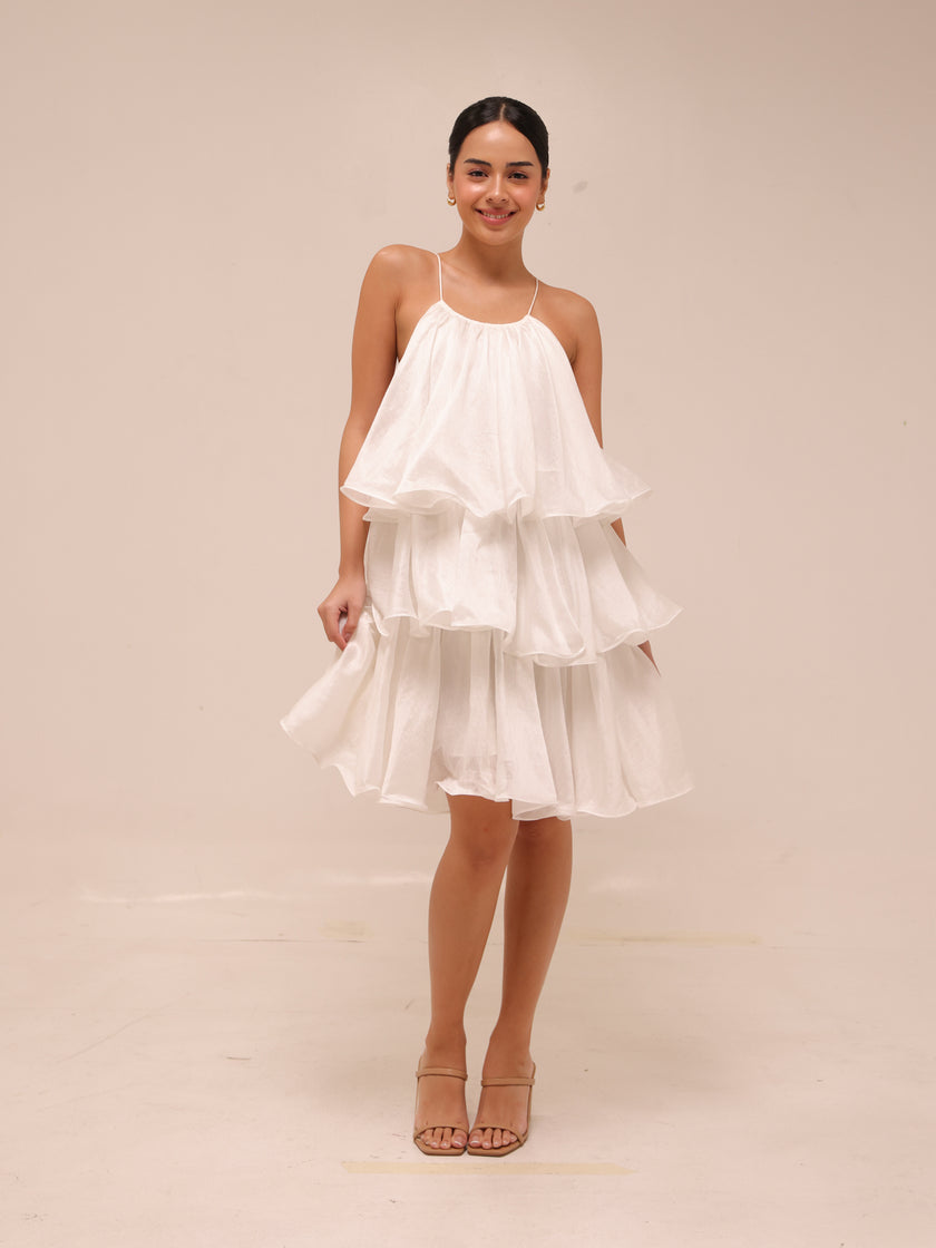 Claudia Tiered Mini Dress