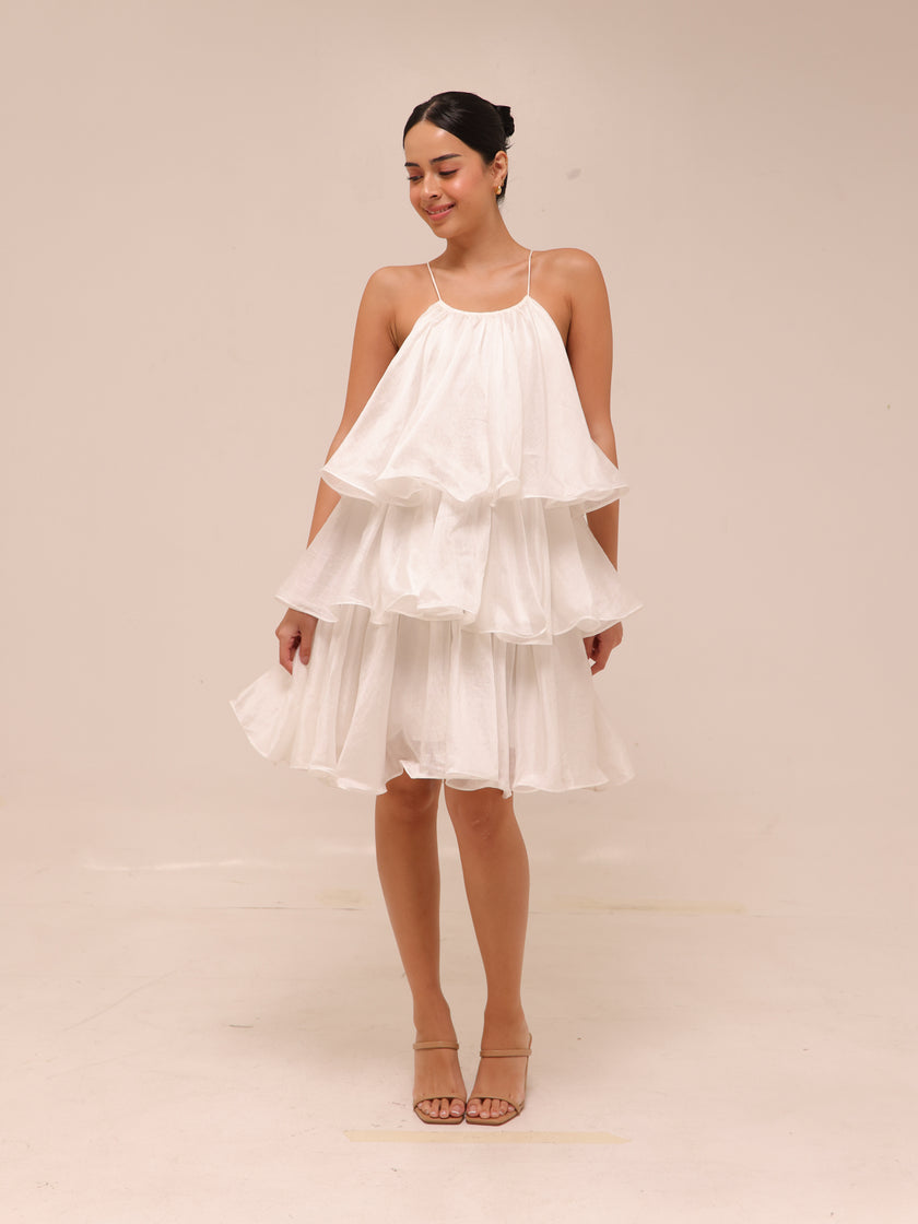 Claudia Tiered Mini Dress