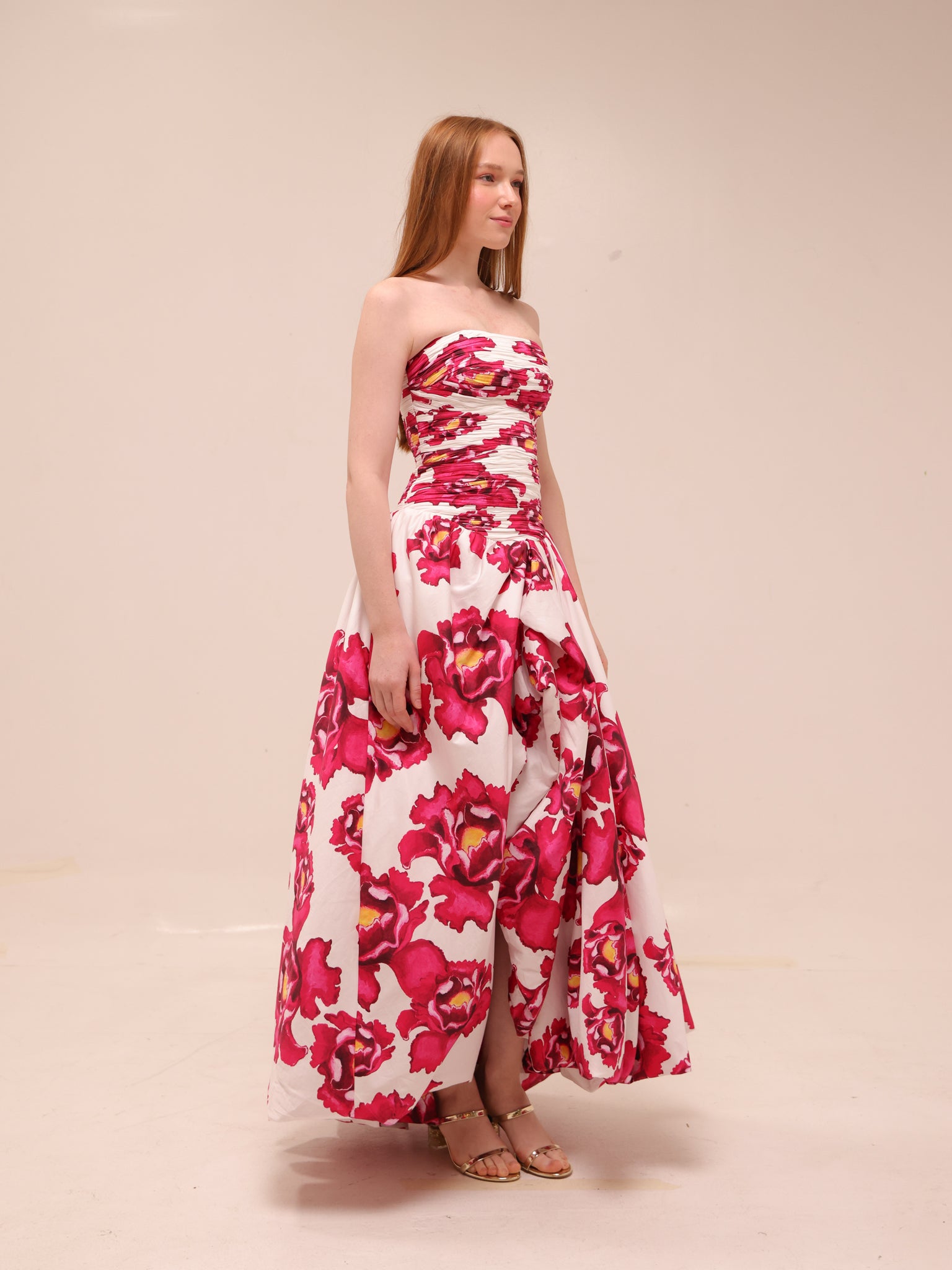 Behold Maxi Dress in Boldly Blooming