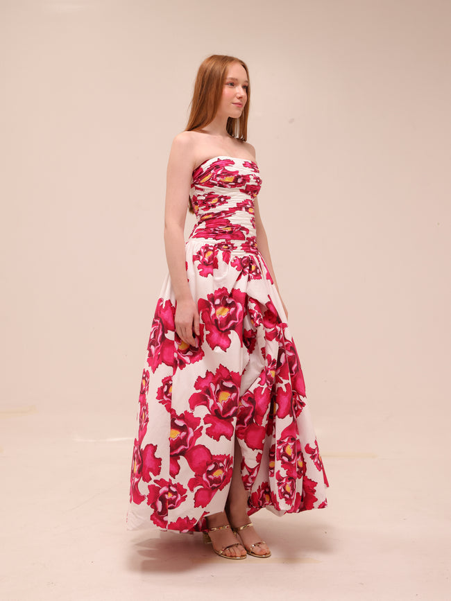 Behold Maxi Dress in Boldly Blooming