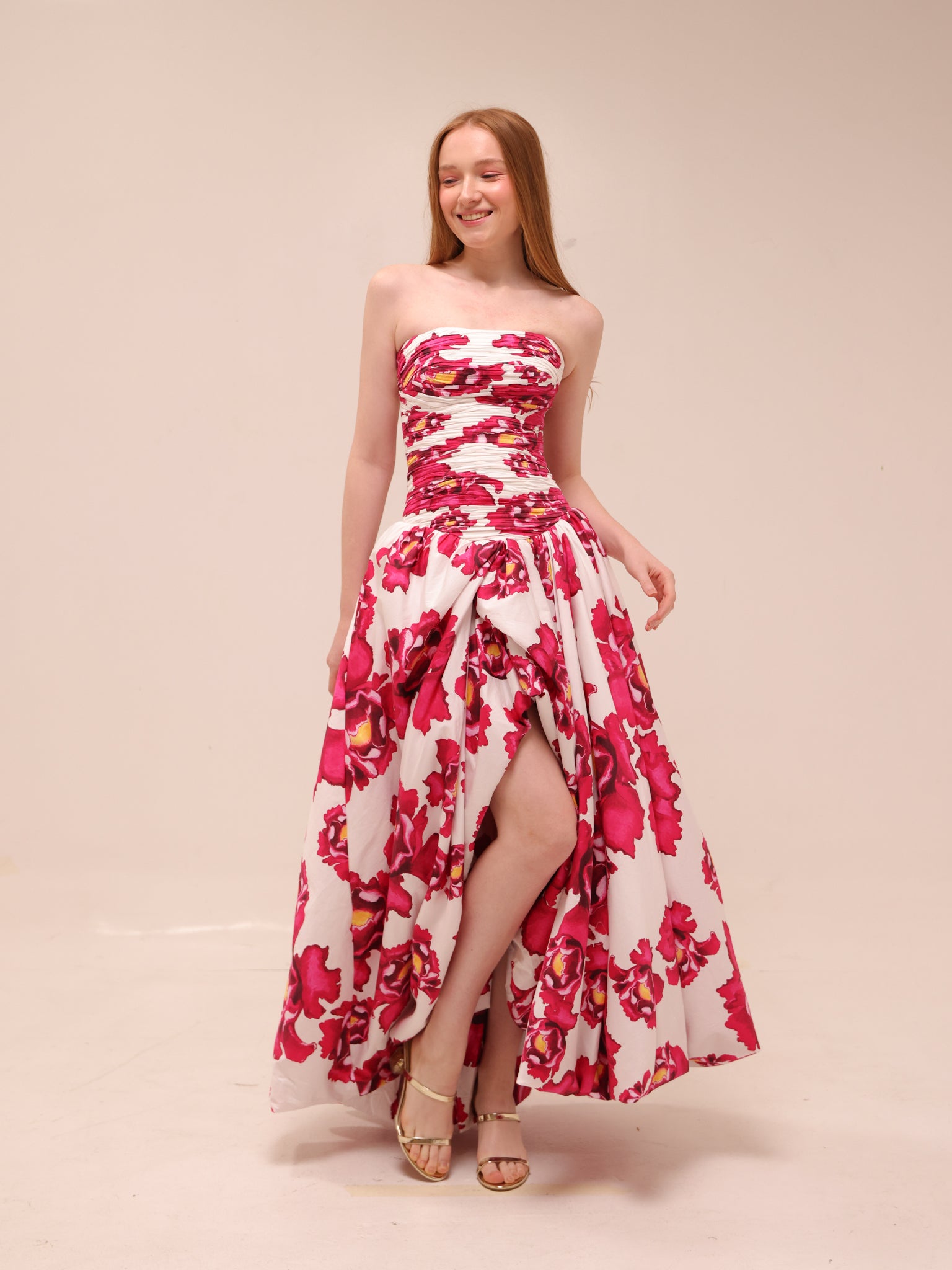 Behold Maxi Dress in Boldly Blooming