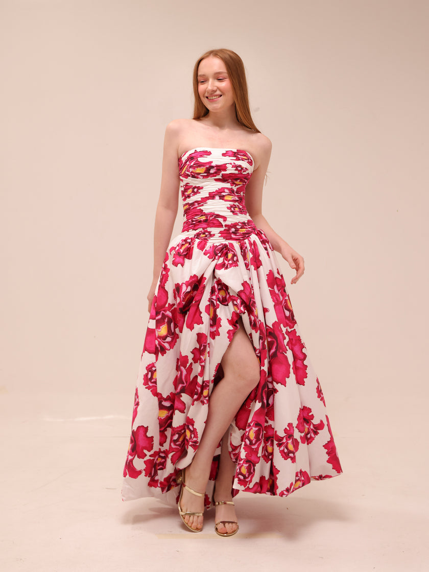 Behold Maxi Dress in Boldly Blooming
