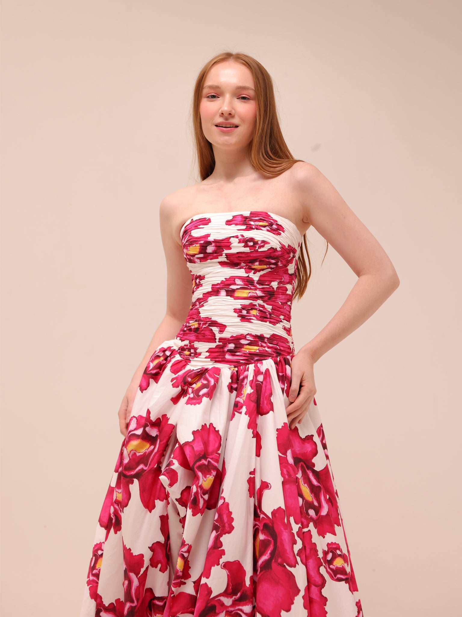 Behold Maxi Dress in Boldly Blooming