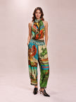 Ace Tapered Silk Pants Ace Silk Scarf