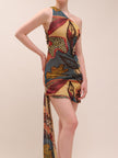 Phila One-Shoulder Mini Dress