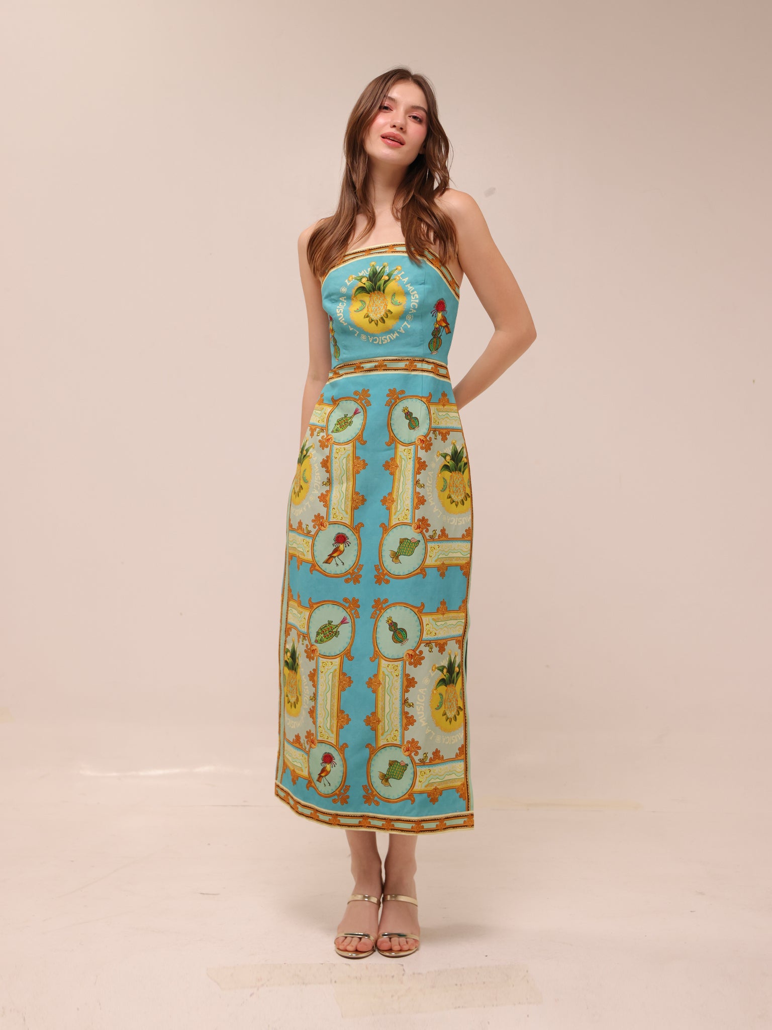 La Musica Midi Dress