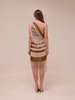 One Shoulder Tassel Dress