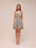 Gardenia Floral Print Mini Dress