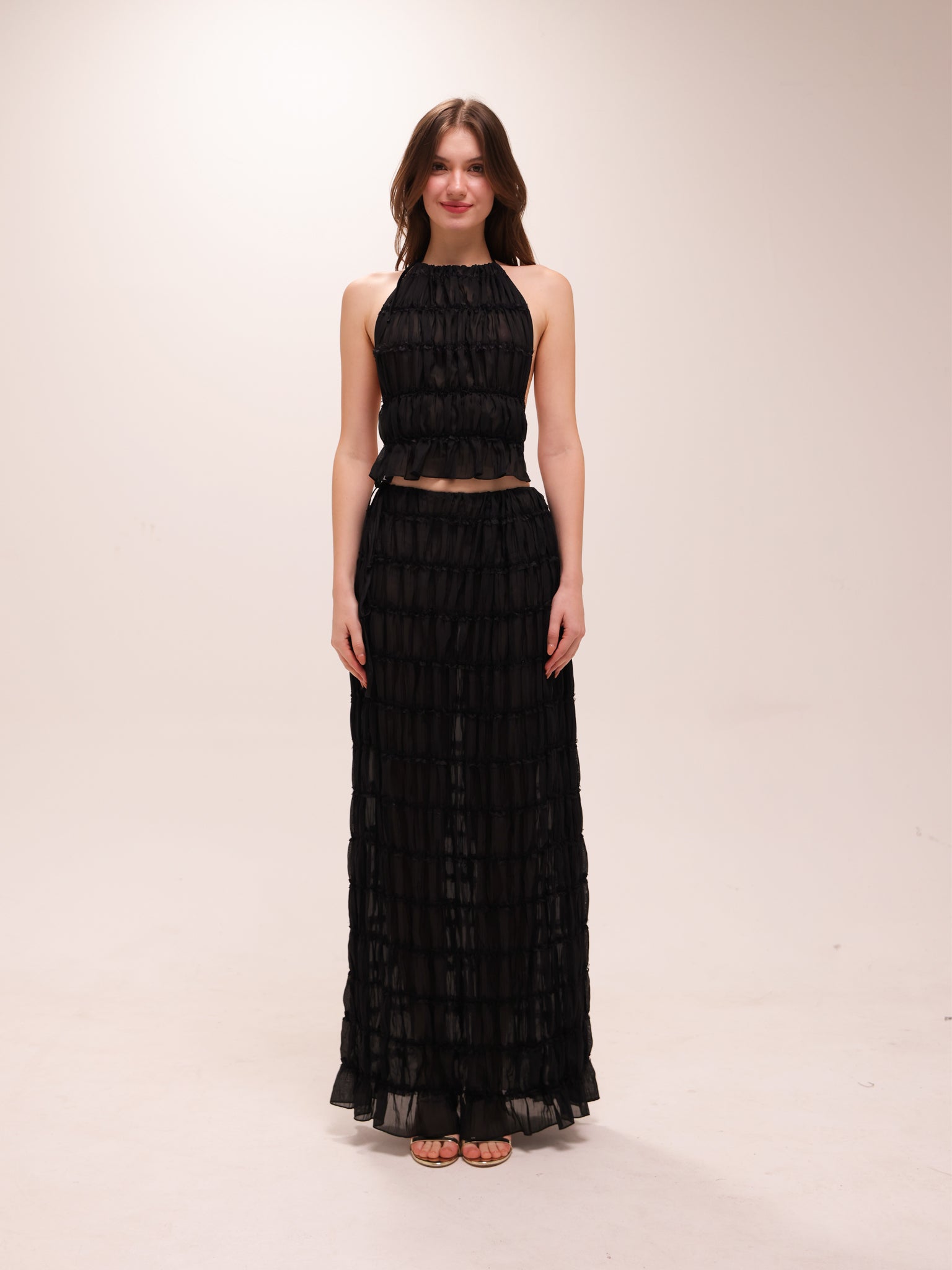 Juliette Halter Set in Black