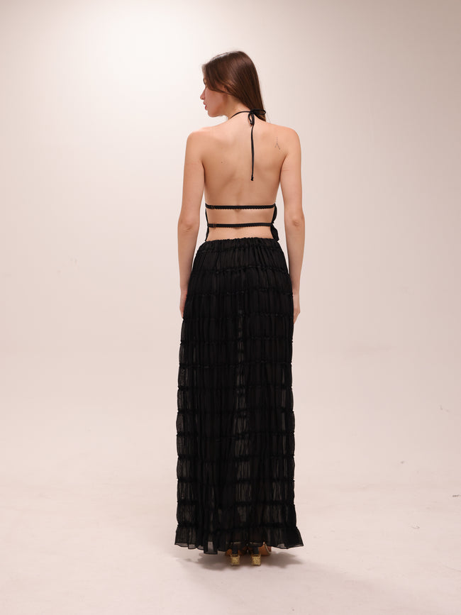 Juliette Halter Set in Black
