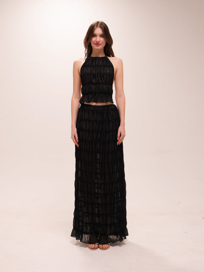 Juliette Halter Set in Black