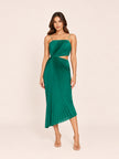 Fayeth Dress in Emerald Green