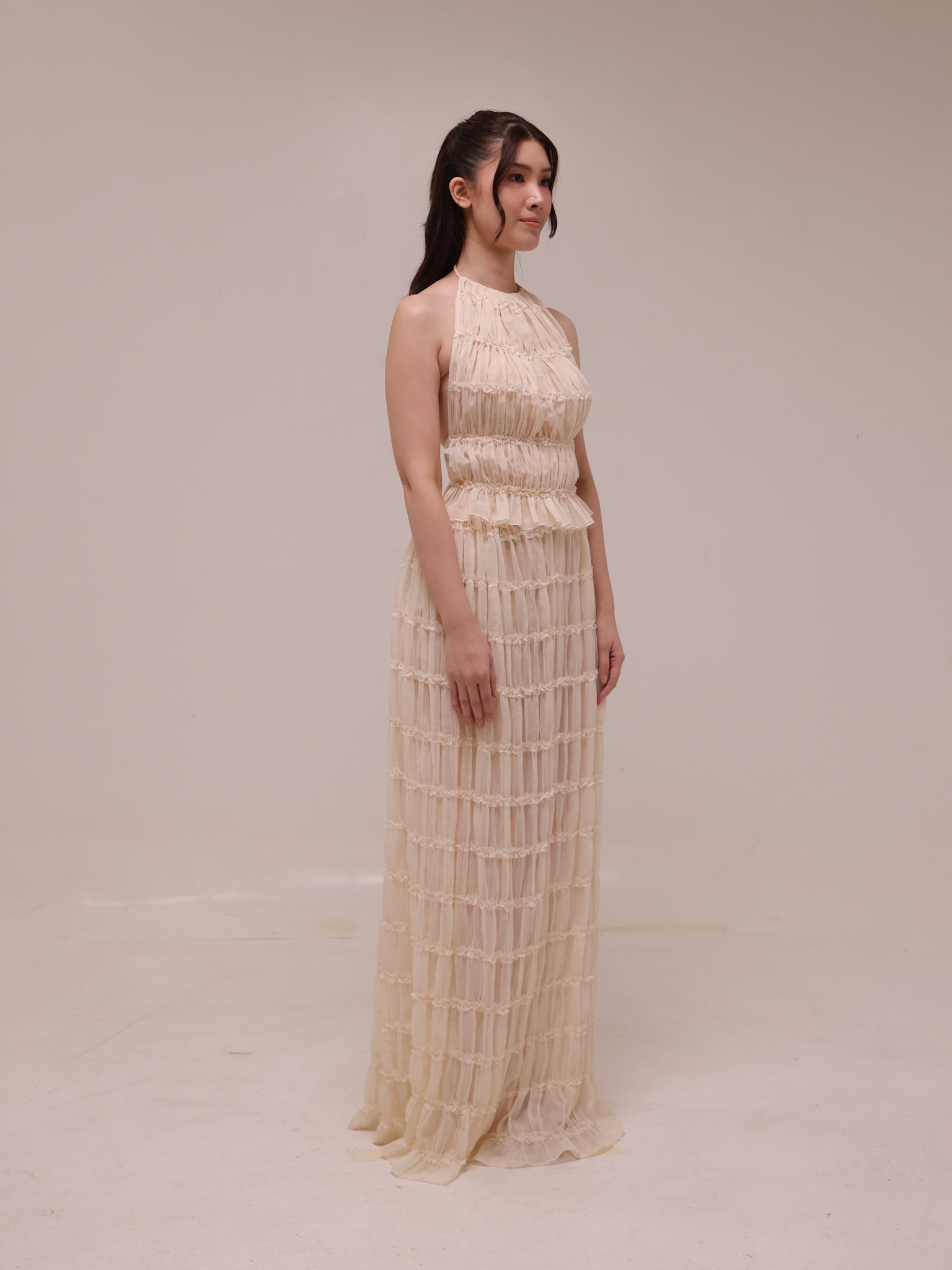 Juliette Halter Set in Cream