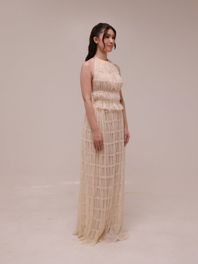 Juliette Halter Set in Cream