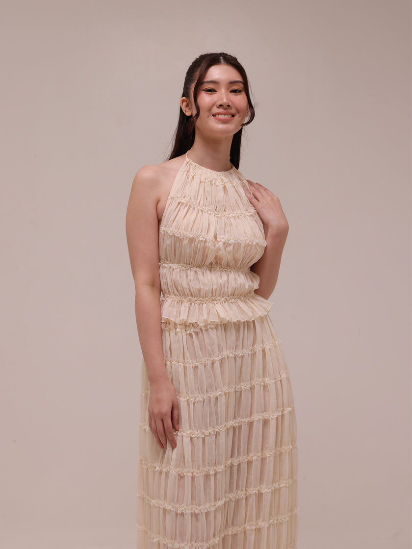 Juliette Halter Set in Cream