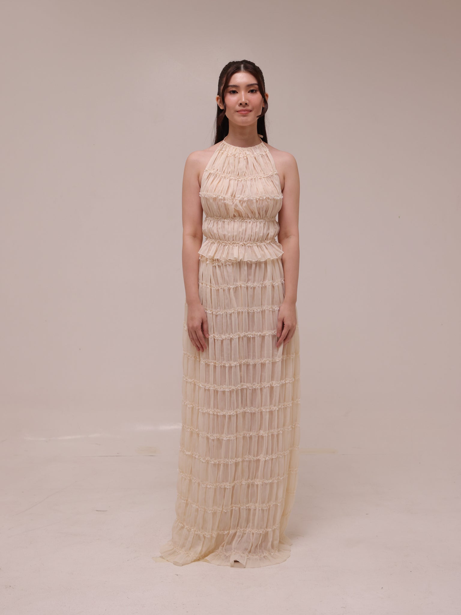 Juliette Halter Set in Cream