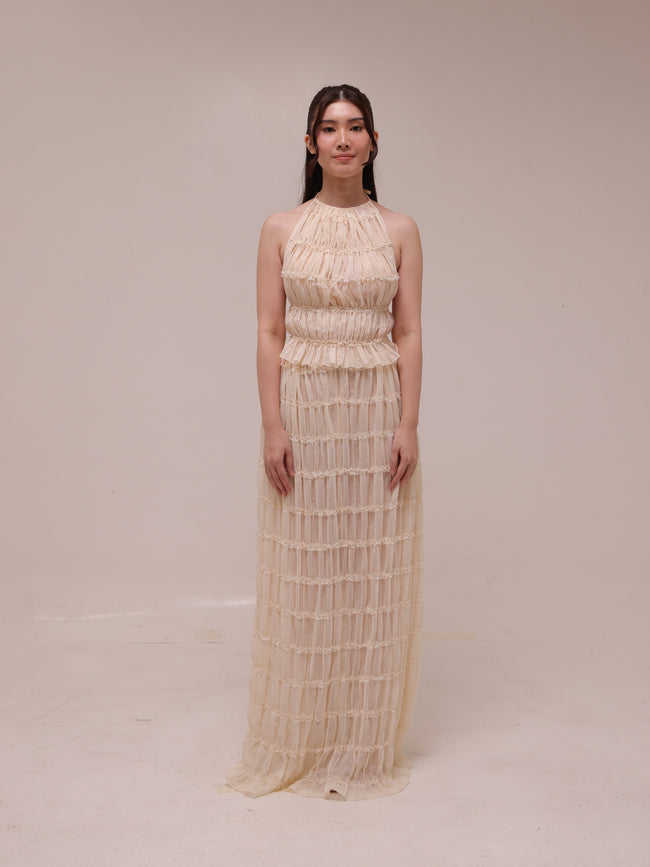 Juliette Halter Set in Cream