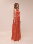 Juliette Halter Set in Coral