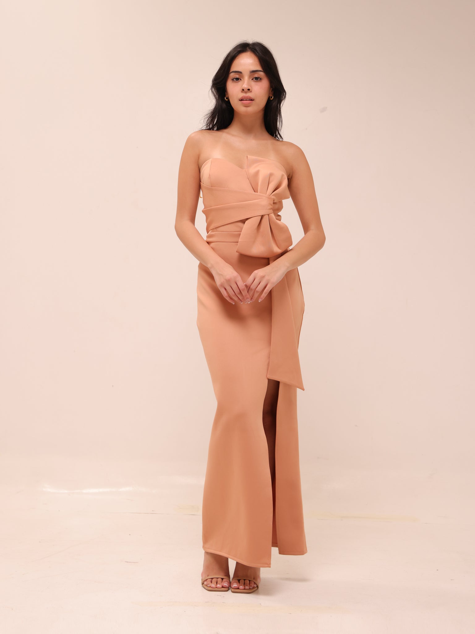 Monroe Bow Gown