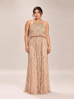 Gilded Romance Gown