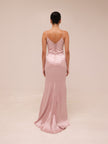Bow-Detail Dress in Rose