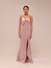 Bow-Detail Dress in Rose