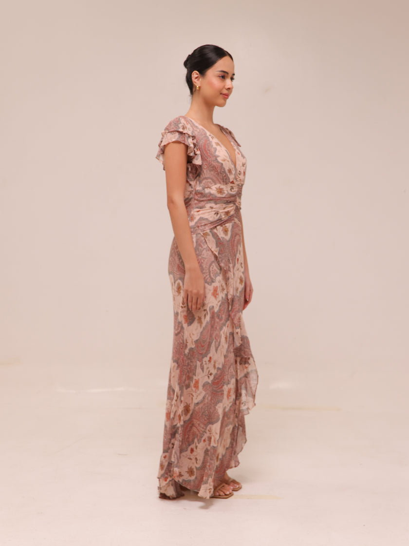 Brea Cascade Dress
