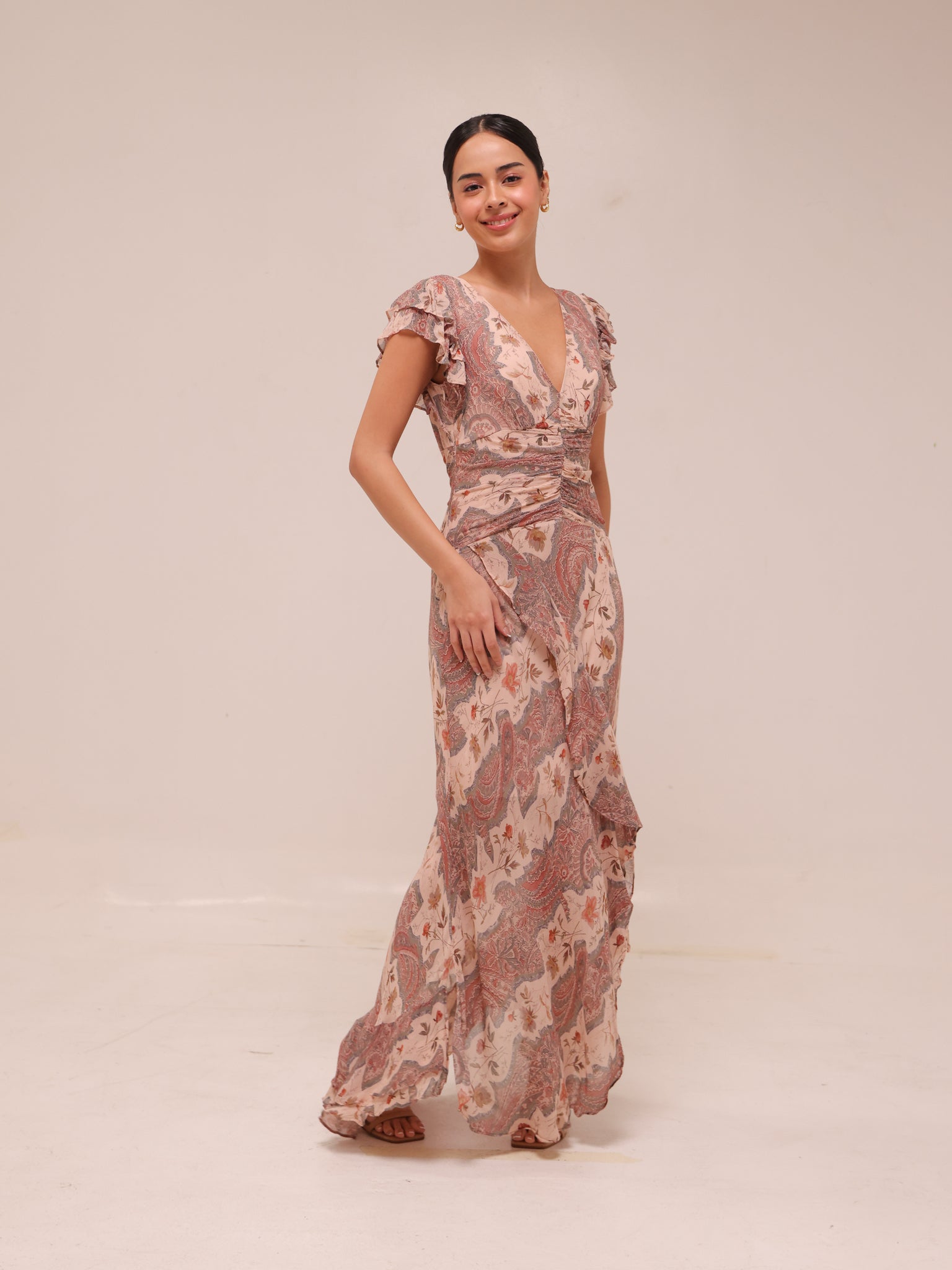 Brea Cascade Dress